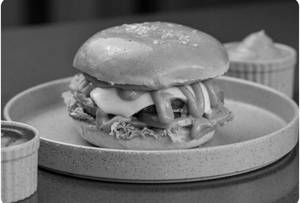 Grilled Cottage Cheese Burger