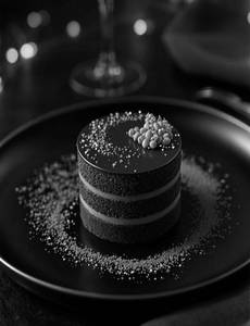 Chocolate Almond Praline Cake