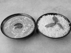 Veg Green Thai Curry With Steamed Rice
