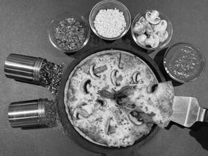 Mushroom Pizza