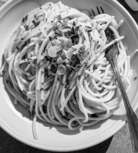 Spaghetti Aglio E Olio Pasta