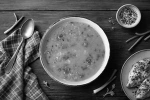 Tossed Spiced Chicken Lemon Herb Soup