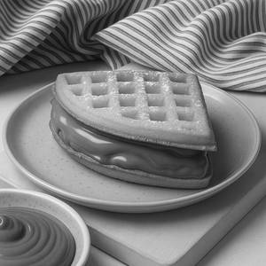 Milk Chocolate Waffle