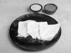 Neer Dosa (3 Pcs) With Sambar & Chutney