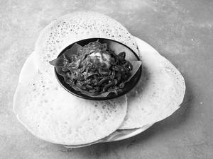 Appam Egg Roast Combo