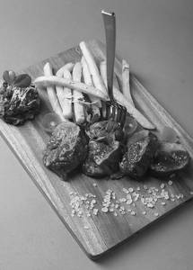 Grilled Tenderloin With Creamy Spinach & Truffle Scented Fries