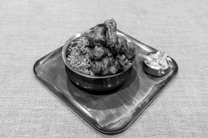 Mushroom 65 Biryani