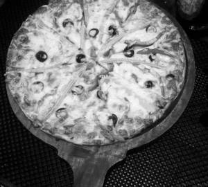 Baby Corn Pizza