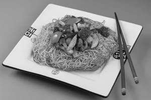Pan fried Noodles [Veg]