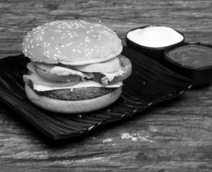 American spicy burger