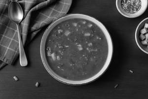 Sauteed Tofu Warm Soup
