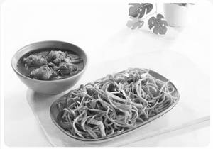 Veg Manchurian With Noodles