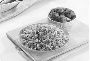 Veg Manchurian With Fried Rice