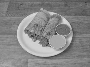 Mushroom Masala Dosa