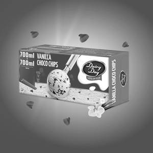 Buy 1 Get 1 Free Vanilla Choco Chips-{700ml x 2}