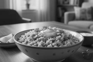 Butter dal khichdi