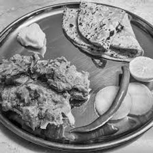 Jhunka - 2 Bhakar Meal