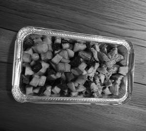 Boneless boiled chicken breast