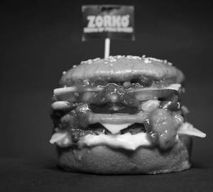 Spicy Salsa Barbeque Burger