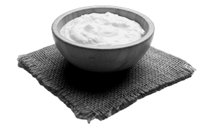 Plain curd