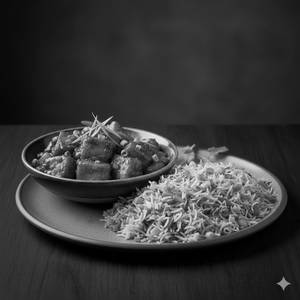 Paneer Manchurian  With Veg Fried Rice