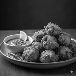 Special Chicken Pakoda with chatani