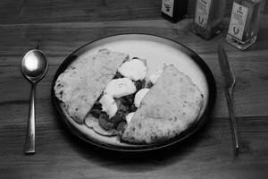 Mushroom Puccia ( Italian Sandwich)