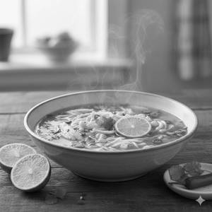 Chicken Lemon Coriander Soup