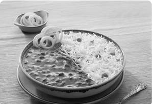 Dal Makhni With Steamed Rice