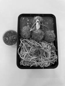 Veg Manchurian Gravy With Noodle