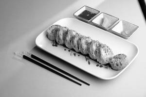 Salmon Tuna Futomaki Age..