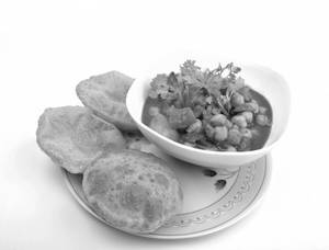 Chole Puri (5 Pcs)