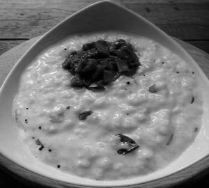 Curd Rice With Pickle