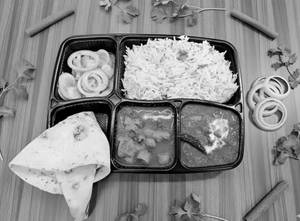Budget veg thali