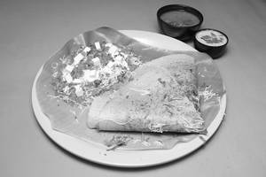 Paneer Tikka Butter Masala Dosa