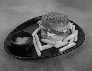 Aloo tikki burger