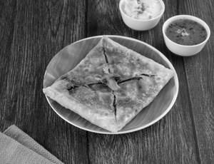 1 Mushroom Stuffed Paratha