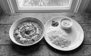 Mattar Paneer Chawal