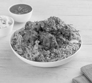 Paneer Kebab Dum Biryani
