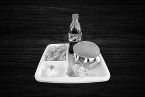 Ginger Paneer Burger Meals