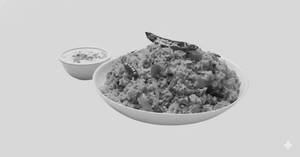 Tomato Rice With Raita