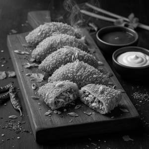 Veg Kurkure Momos