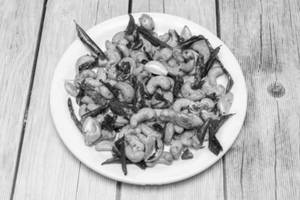 Garlic Cashew Fry