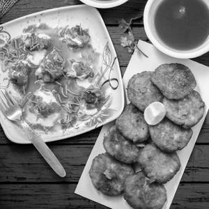 Lachha Aaloo Tikki