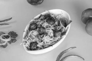 Veg Manchurian Noodles
