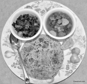 4 Butter Roti With Sabji