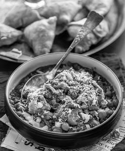 Samosa Chole Chaat