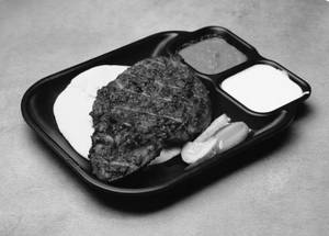 Qtr Chicken Alfaham + Kubboos
