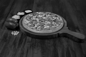 Corn Delight Pizza. Small