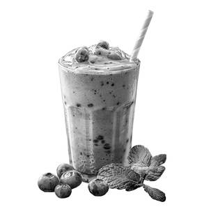 Blueberry shake
